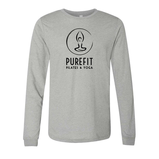 Pure Fit Bella + Canvas Unisex Triblend Long Sleeve T - Shirt - Mato & Hash