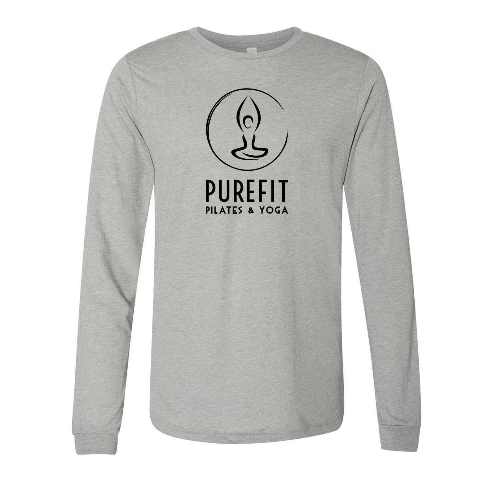 Pure Fit Bella + Canvas Unisex Triblend Long Sleeve T - Shirt - Mato & Hash