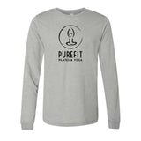 Pure Fit Bella + Canvas Unisex Triblend Long Sleeve T - Shirt - Mato & Hash