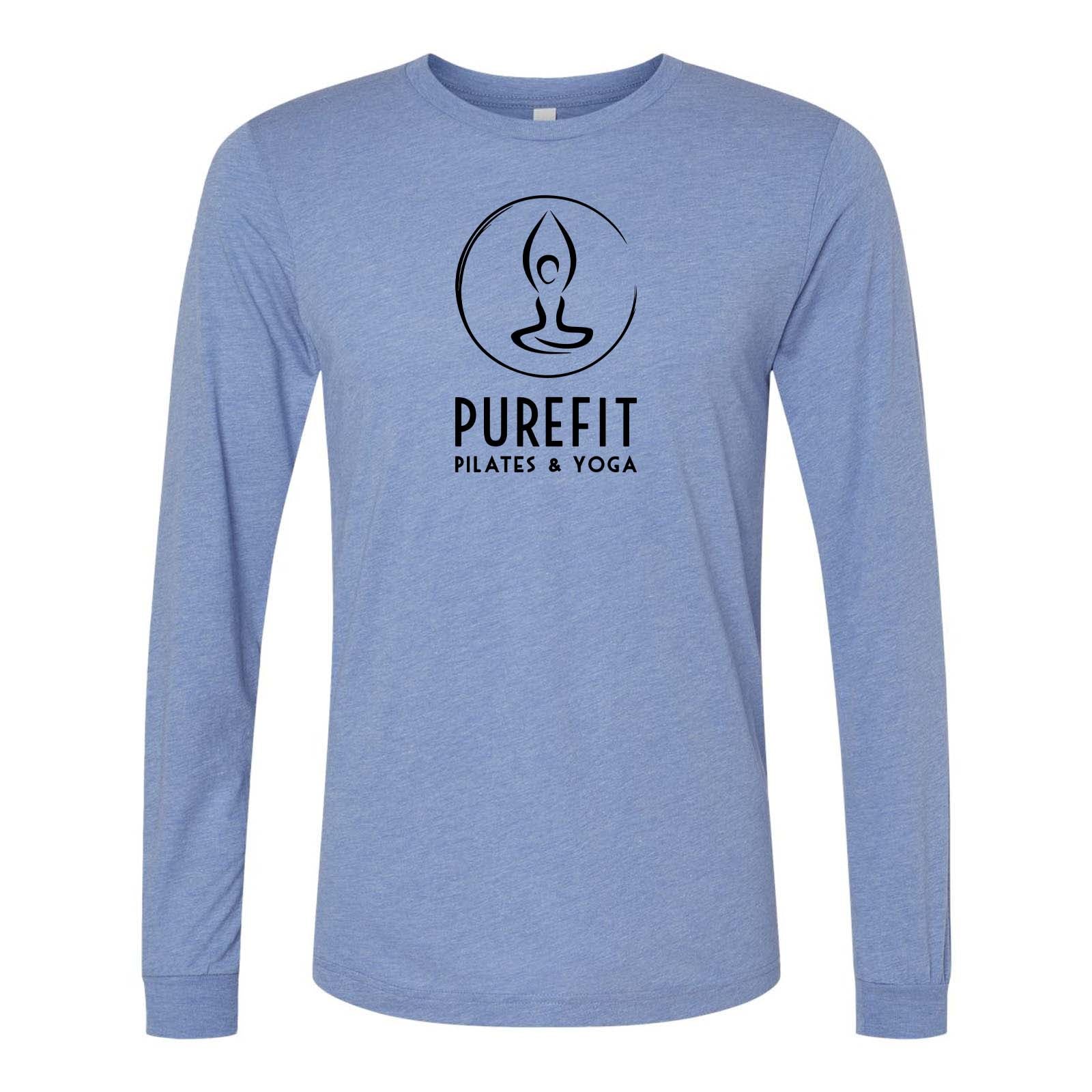 Pure Fit Bella + Canvas Unisex Triblend Long Sleeve T - Shirt - Mato & Hash