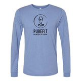 Pure Fit Bella + Canvas Unisex Triblend Long Sleeve T - Shirt - Mato & Hash