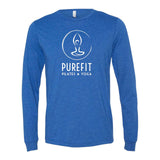 Pure Fit Bella + Canvas Unisex Triblend Long Sleeve T - Shirt - Mato & Hash