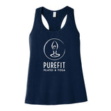 Pure Fit Bella + Canvas Women's 100% Cotton Jersey Racerback Tank Top - Mato & Hash