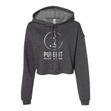 Pure Fit Bella + Canvas Women's Sponge Fleece Cropped Fleece Hoodie - Mato & Hash