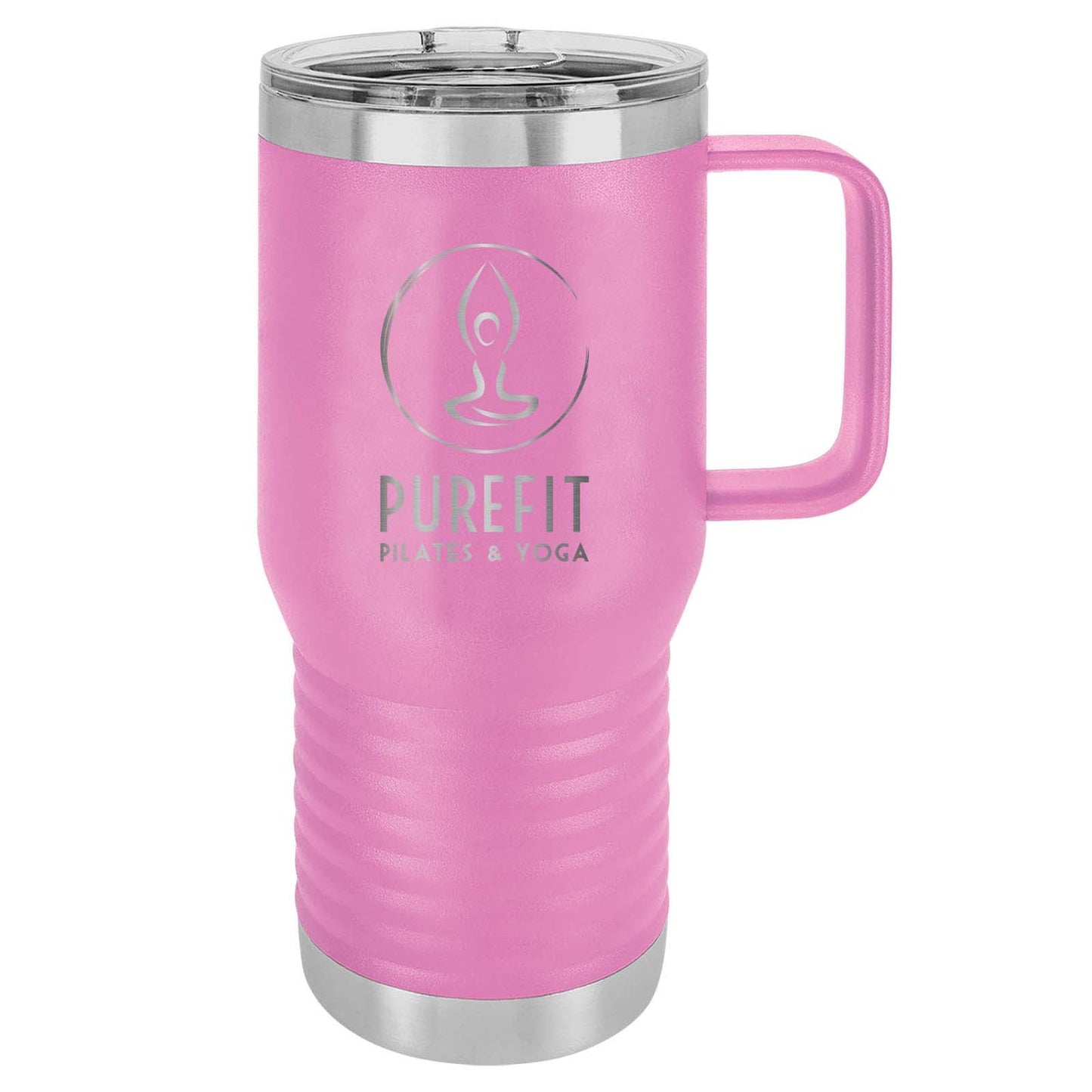 Pure Fit - Engraved Polar Camel Vacuum Insulated Travel Mug with Slider Lid 20 Oz. - Mato & Hash