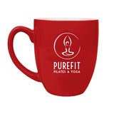 Pure Fit - Lasered Ceramic Bistro Mug 16 oz. - Mato & Hash