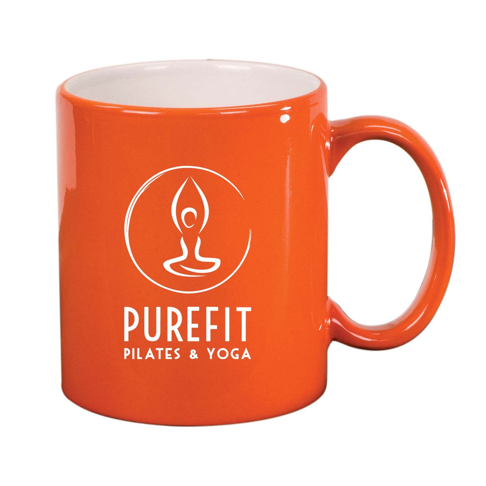 Pure Fit - Lasered Ceramic Round Mug 11 oz. - Mato & Hash