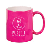 Pure Fit - Lasered Ceramic Round Mug 11 oz. - Mato & Hash