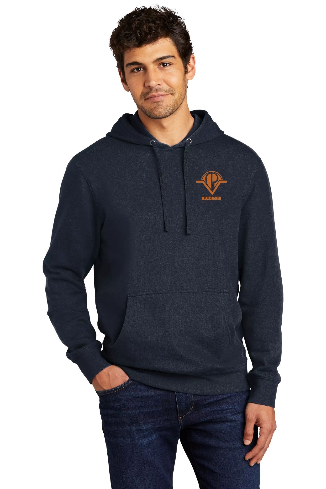 P.V.G.D.S. - District® V.I.T.™ Fleece Hoodie Embroidery - Mato & Hash