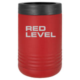 Red Level Lasered Polar Camel Black Stainless Steel Vacuum Insulated Beverage Holder