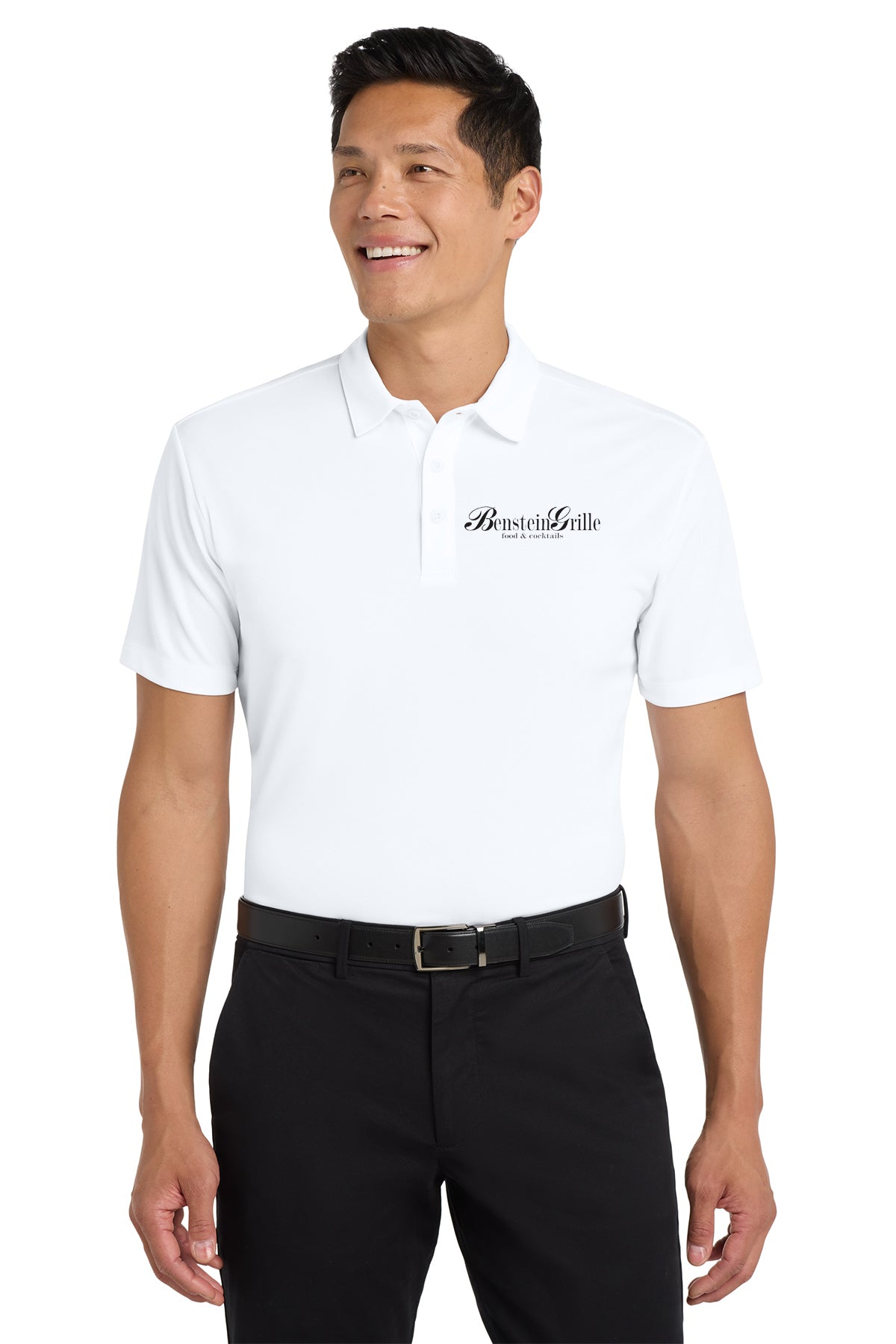 Benstein Grille - Embroidered Mens Polo Shirt