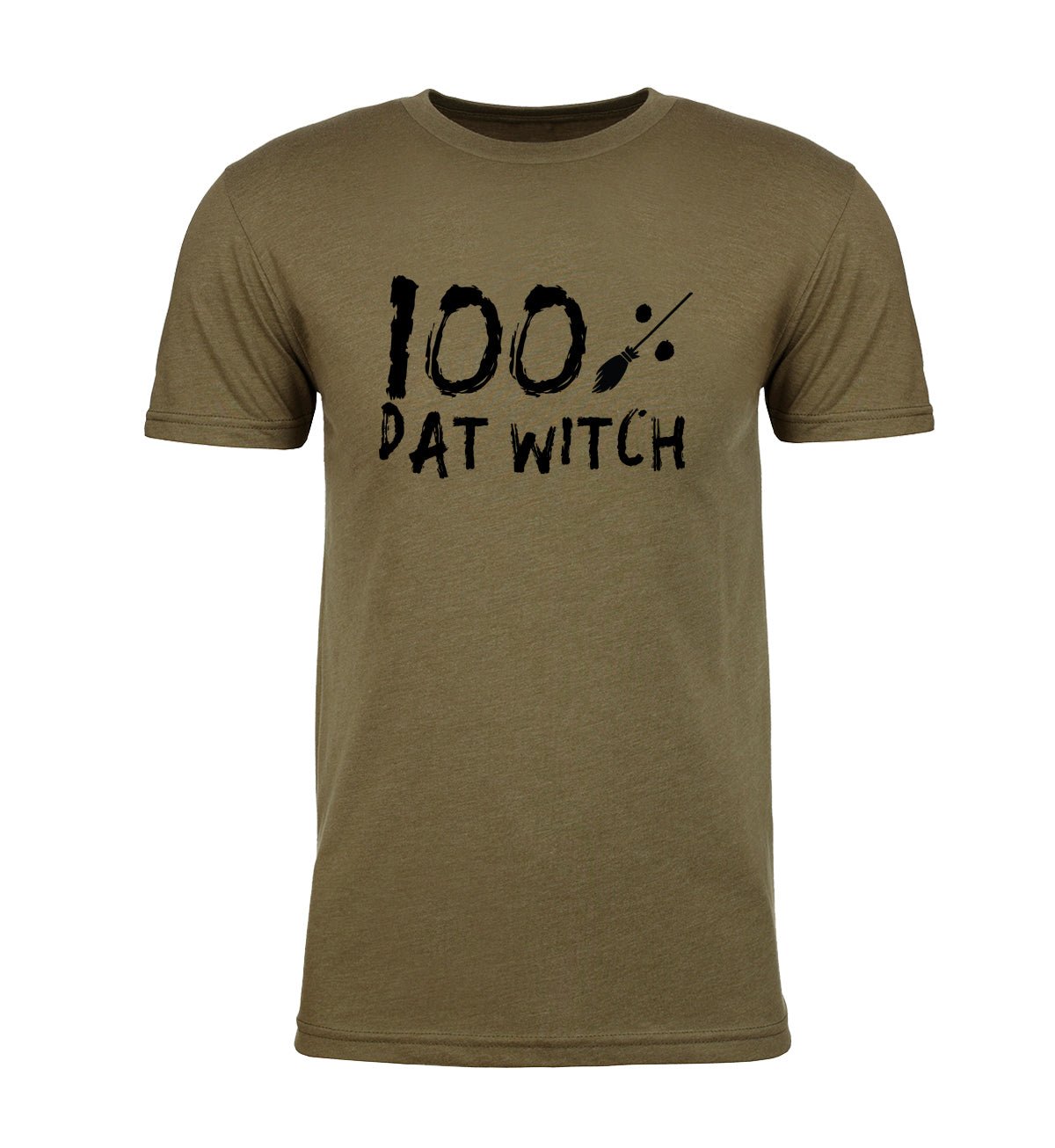 Shirt - 100% Dat Witch T-shirts, Men's Graphic Tees, Funny Halloween Shirts Mens
