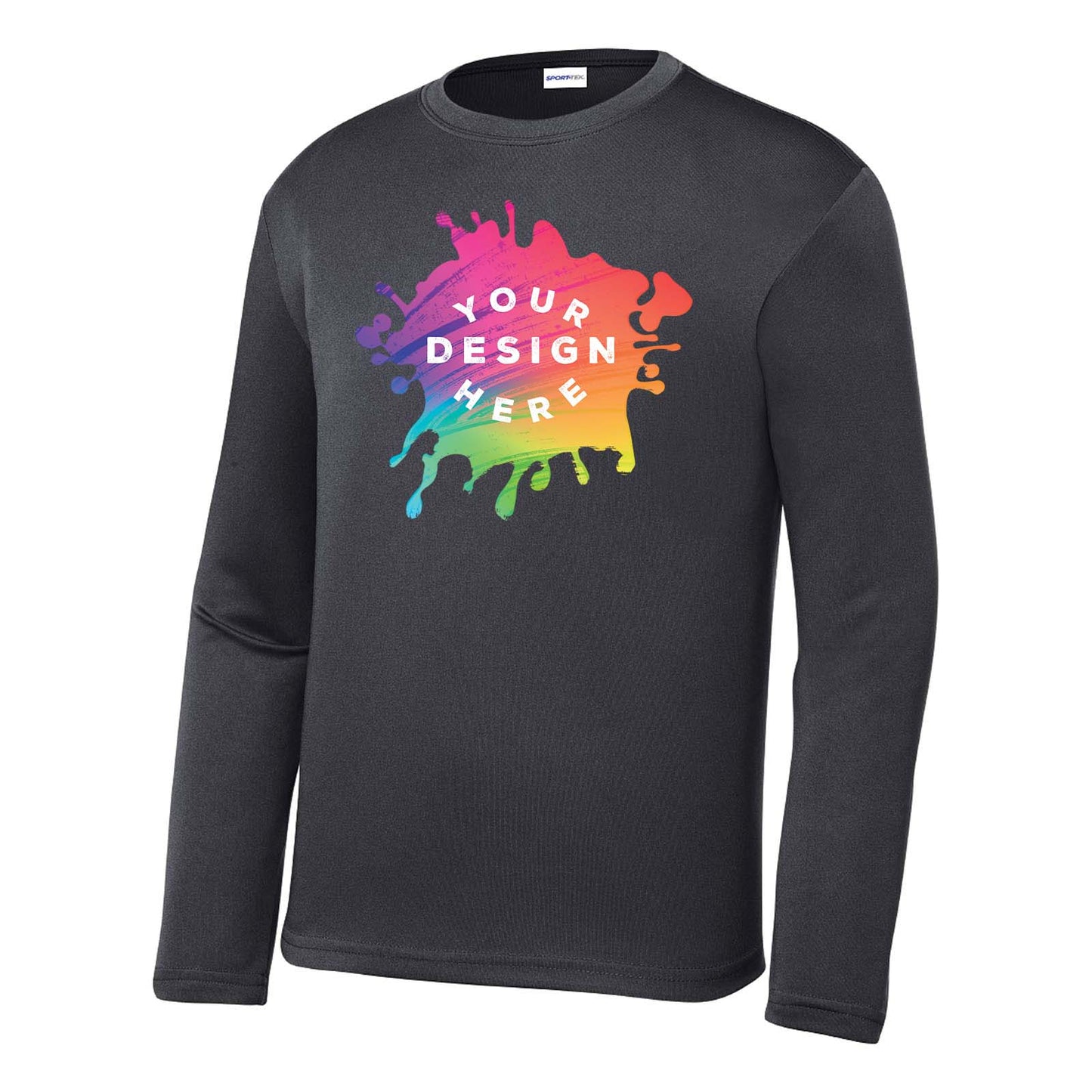 Mato & Hash Youth Unisex Performance Polyester Long Sleeve T-Shirt