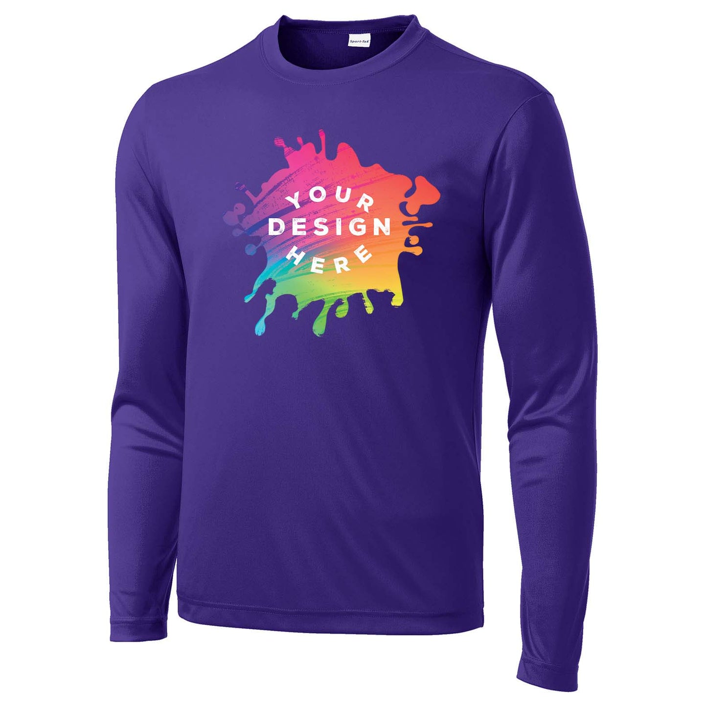 Mato & Hash Youth Unisex Performance Polyester Long Sleeve T-Shirt