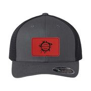 Flexfit 110M Trucker Mesh-Back Cap with Laser Engraved Patch