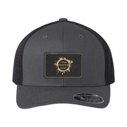 Flexfit 110M Trucker Mesh-Back Cap with Laser Engraved Patch