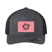 Flexfit 110M Trucker Mesh-Back Cap with Laser Engraved Patch