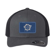 Flexfit 110M Trucker Mesh-Back Cap with Laser Engraved Patch