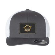 Flexfit 110M Trucker Mesh-Back Cap with Laser Engraved Patch