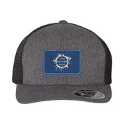 Flexfit 110M Trucker Mesh-Back Cap with Laser Engraved Patch