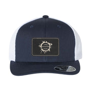 Flexfit 110M Trucker Mesh-Back Cap with Laser Engraved Patch