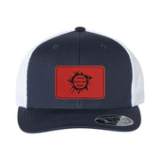Flexfit 110M Trucker Mesh-Back Cap with Laser Engraved Patch