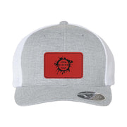 Flexfit 110M Trucker Mesh-Back Cap with Laser Engraved Patch