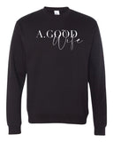 A. Good Wife Crewneck Embroidered