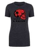 Alive & Kickin' Womens Soccer T Shirts - Mato & Hash