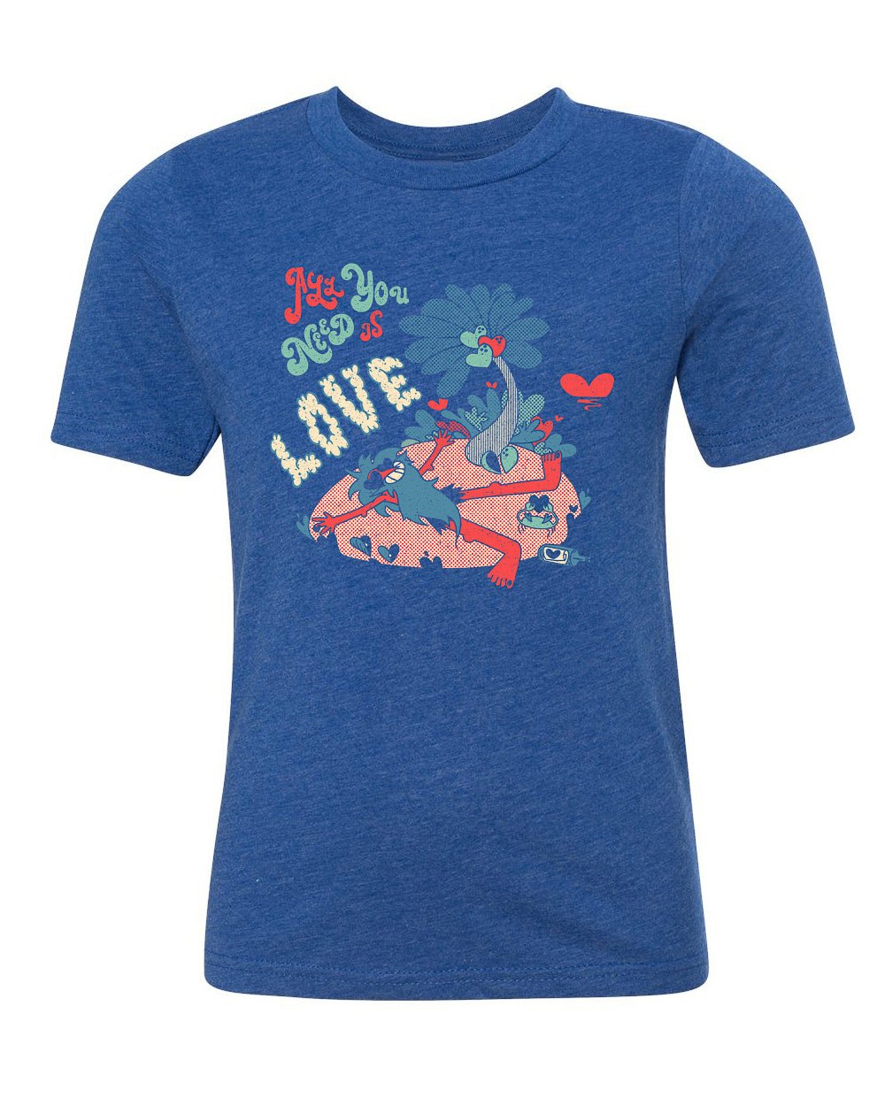All You Need Is Love Valentine's Day Kids T Shirts - Mato & Hash