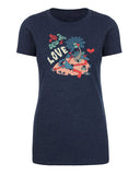 All You Need Is Love Valentine's Day Womens T Shirts - Mato & Hash