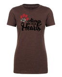 Always in Our Hearts Paw Print & Custom Dog Picture Womens T Shirts - Mato & Hash