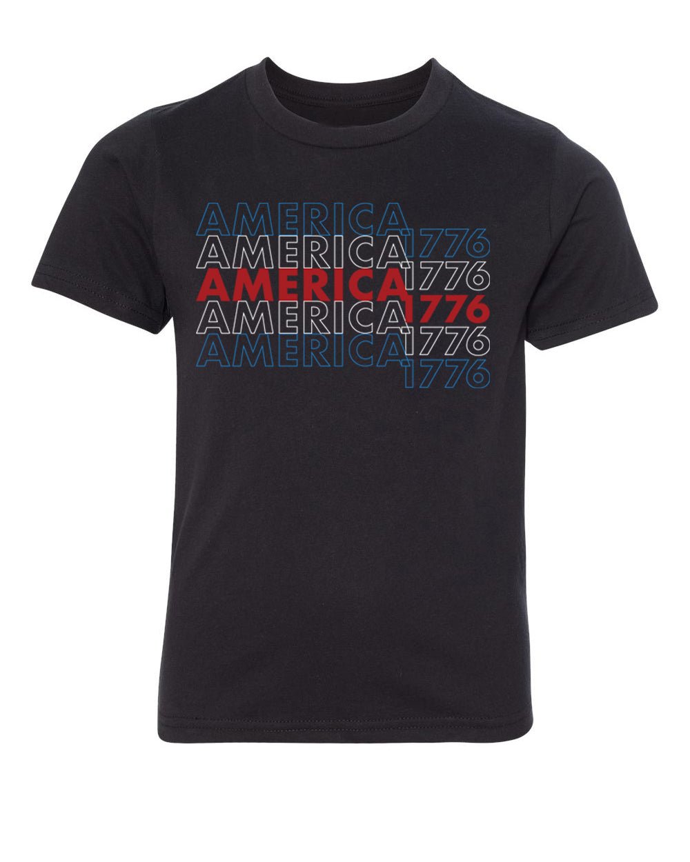 America 1776 Kids 4th of July T Shirts - Mato & Hash