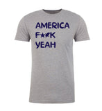 America F Yeah! Star & Eagle Unisex 4th of July T Shirts