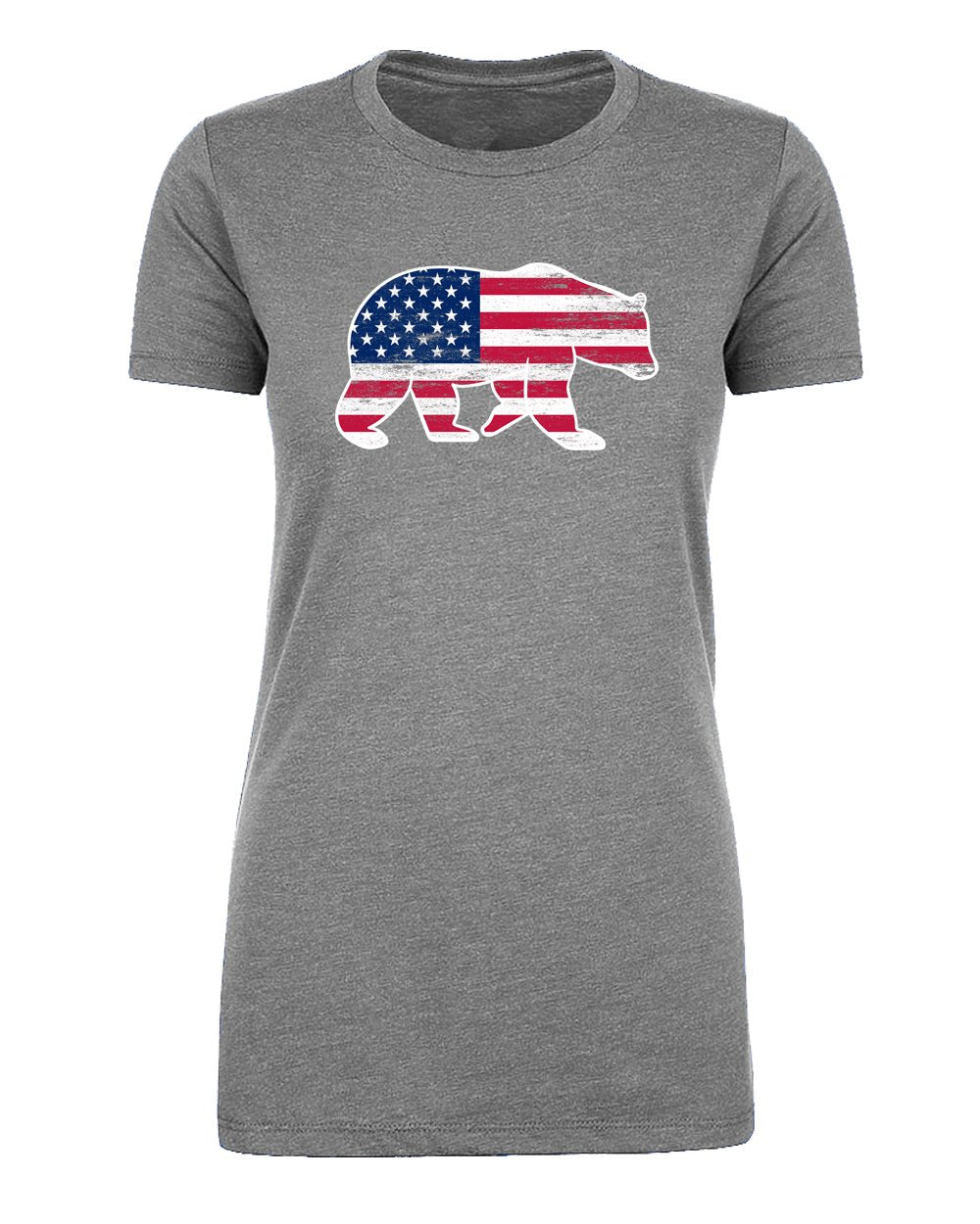American Bear Womens 4th of July T Shirts - Mato & Hash
