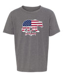 American Flag Bearica Kids 4th of July T Shirts