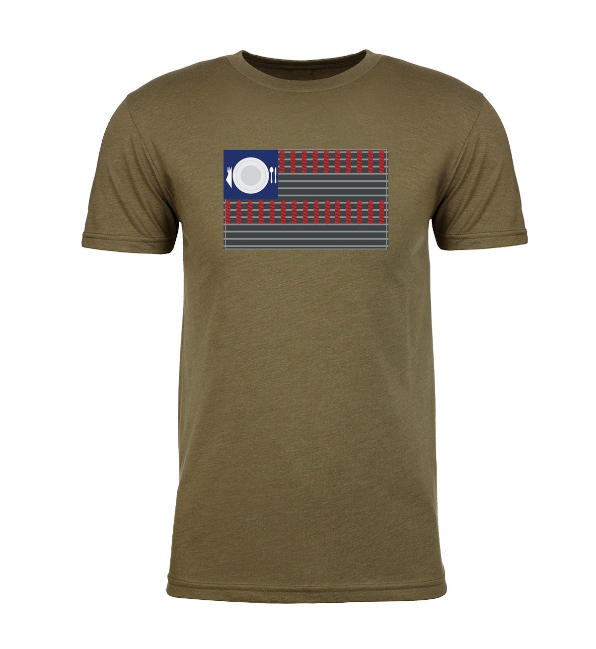 American Flag Grill Unisex 4th of July T Shirts - Mato & Hash