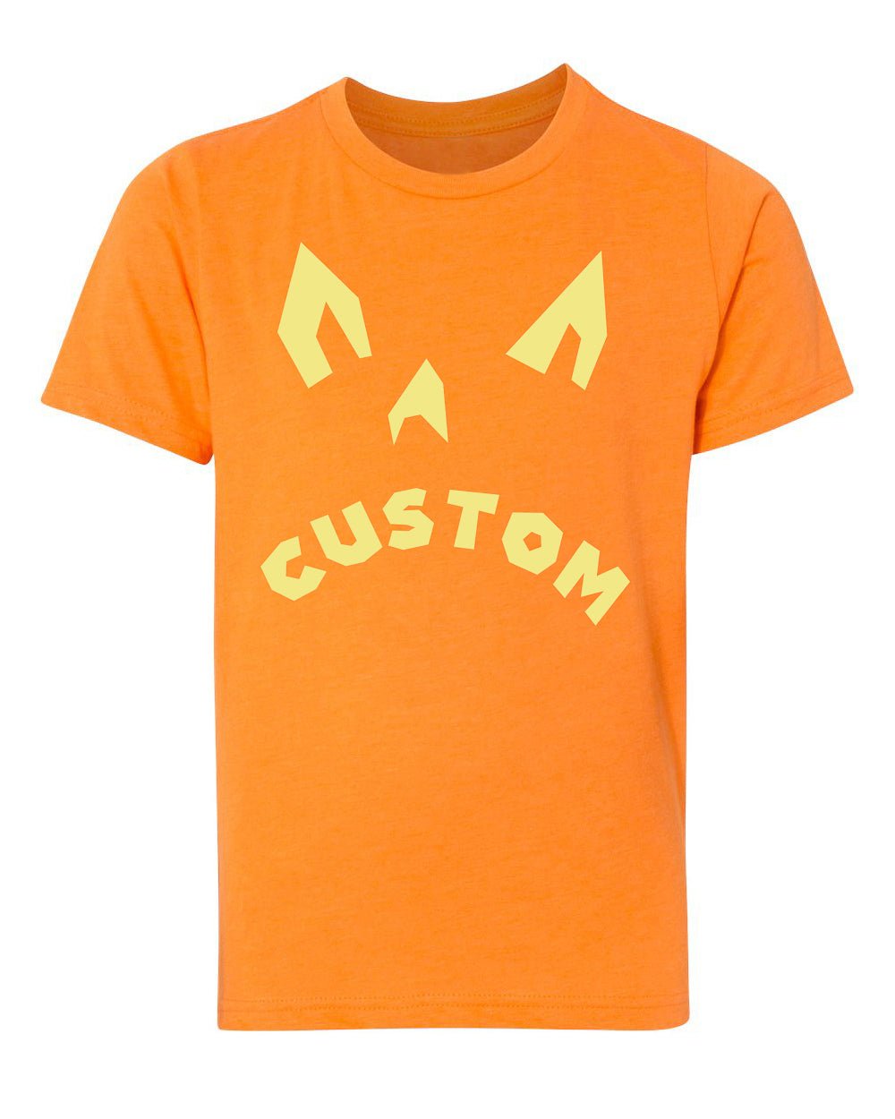 Angry Jack o Lantern Custom Kids Halloween T Shirts - Mato & Hash