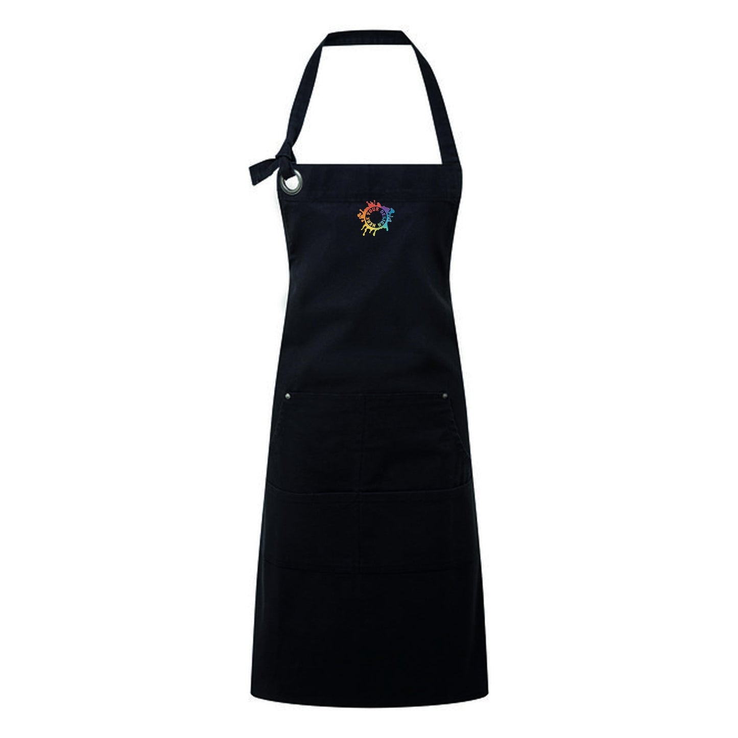 Artisan Collection by Reprime "Calibre" Heavy Cotton Canvas Pocket Apron Embroidery - Mato & Hash