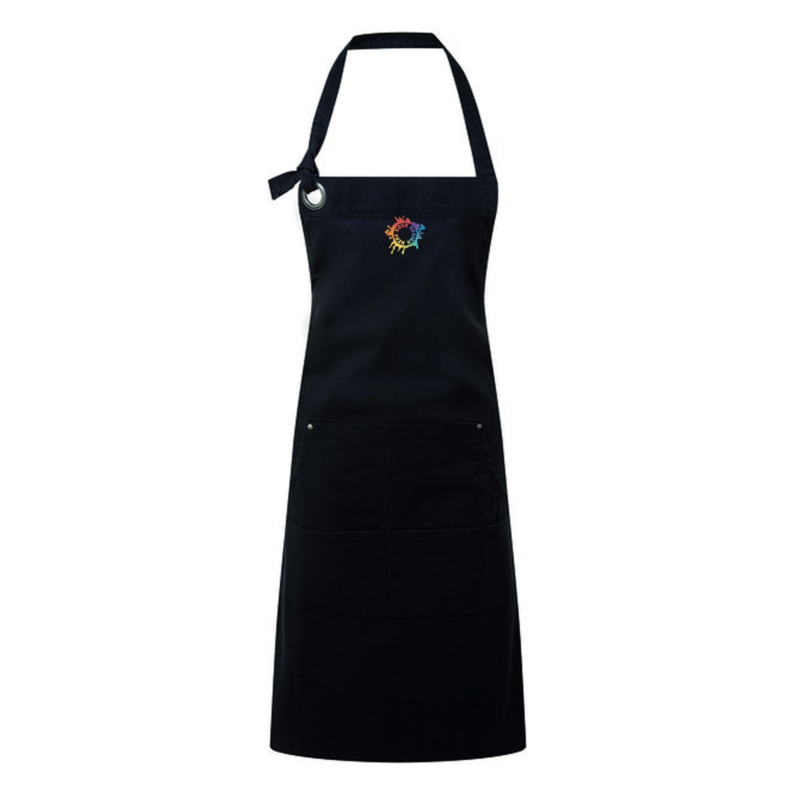 Artisan Collection by Reprime "Calibre" Heavy Cotton Canvas Pocket Apron Embroidery - Mato & Hash