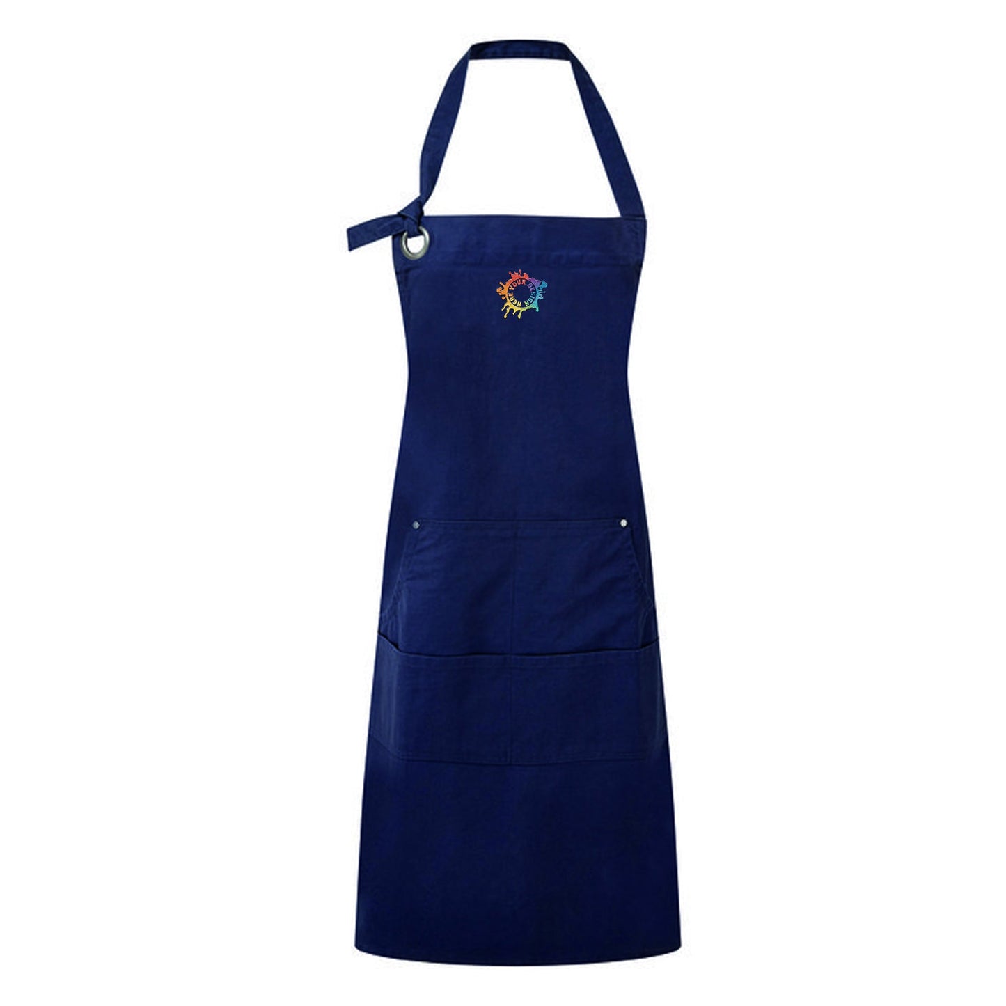 Artisan Collection by Reprime "Calibre" Heavy Cotton Canvas Pocket Apron Embroidery - Mato & Hash