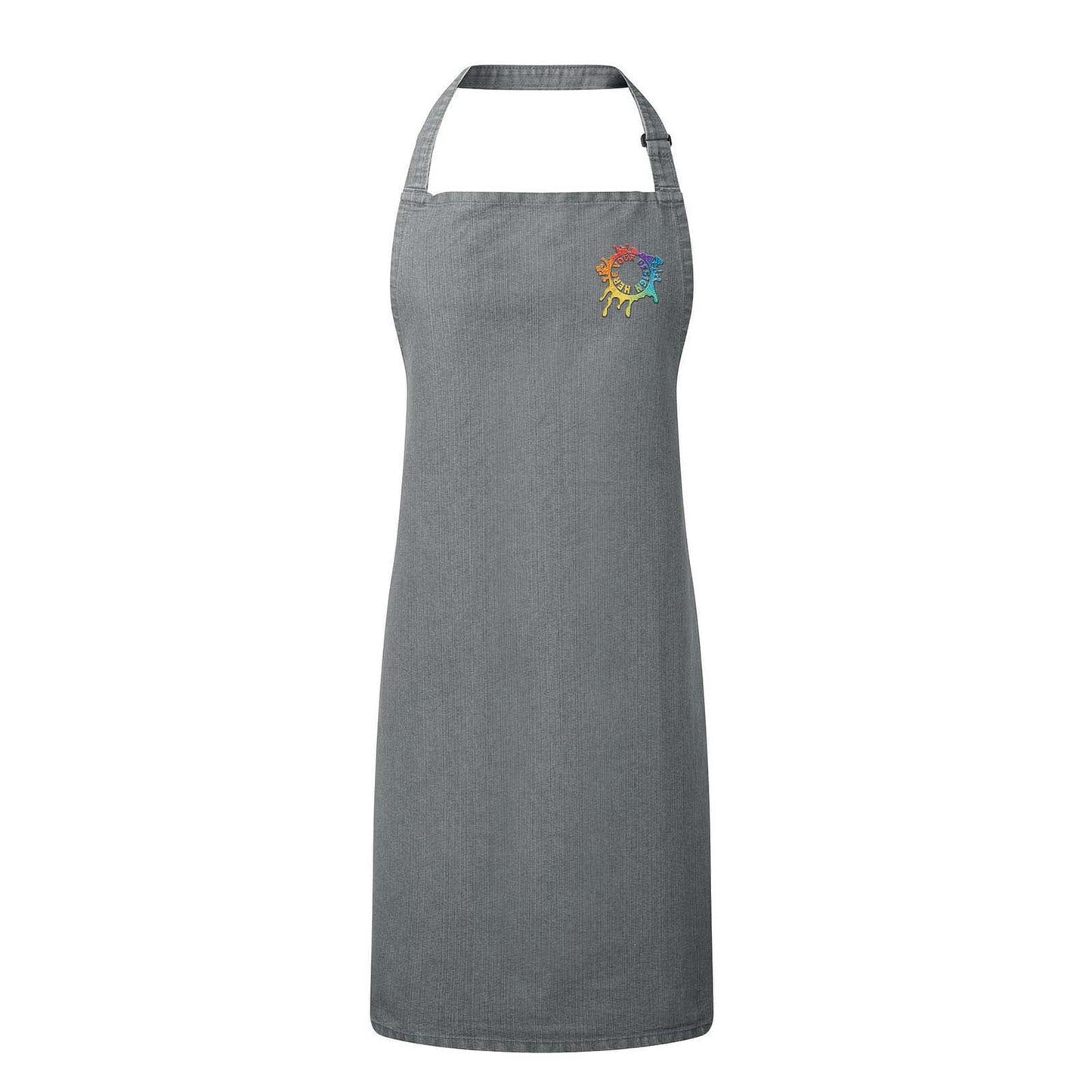 Artisan Collection by Reprime "Colours" Sustainable Bib Apron Embroidery - Mato & Hash