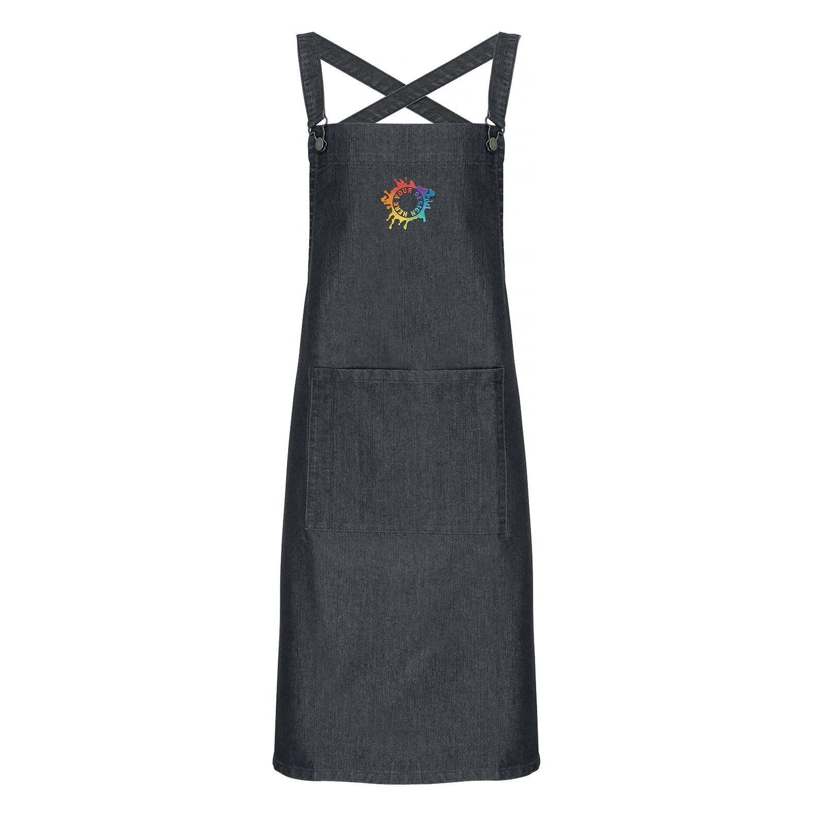 Artisan Collection by Reprime Cross Back Barista Apron Embroidery - Mato & Hash