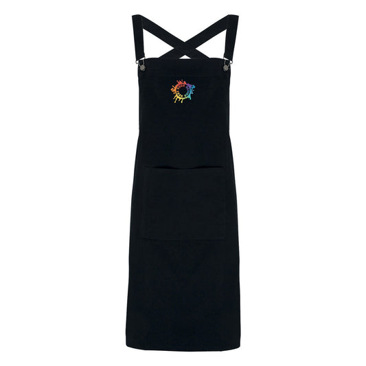 Artisan Collection by Reprime Cross Back Barista Apron Embroidery - Mato & Hash