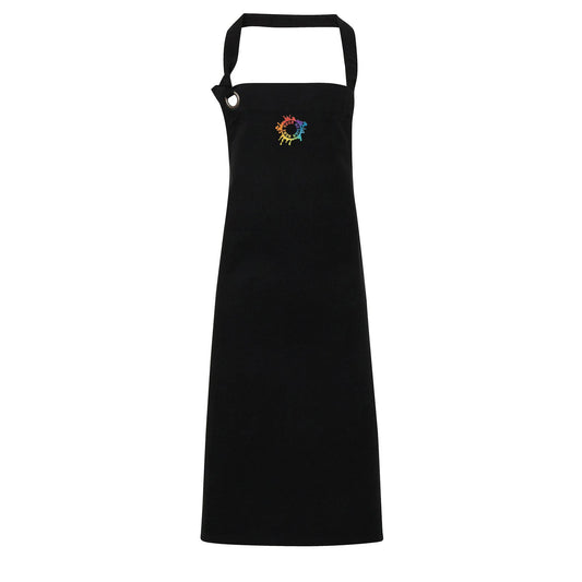 Artisan Collection by Reprime Unisex Calibre Heavy Cotton Canvas Bib Apron Embroidery - Mato & Hash