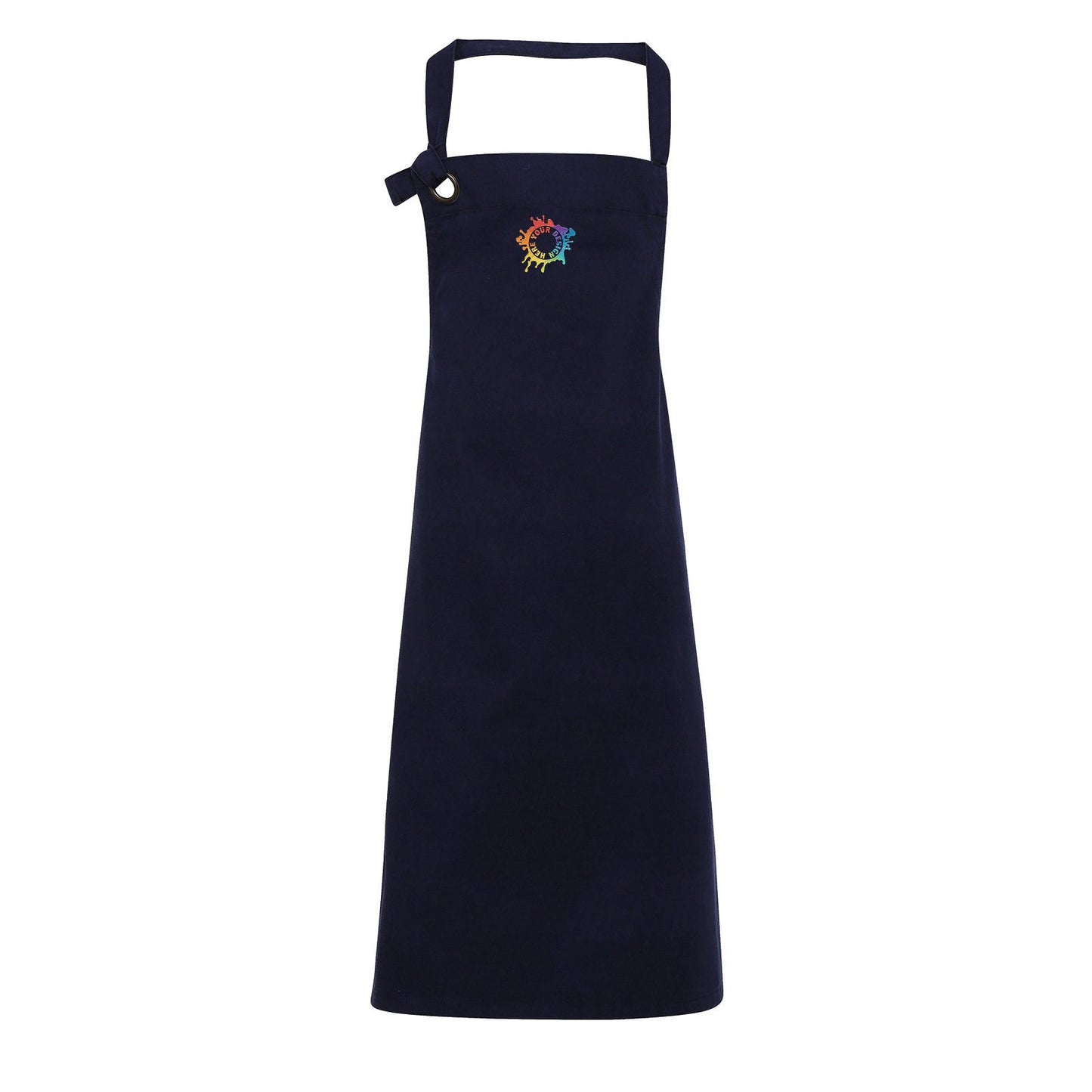 Artisan Collection by Reprime Unisex Calibre Heavy Cotton Canvas Bib Apron Embroidery - Mato & Hash