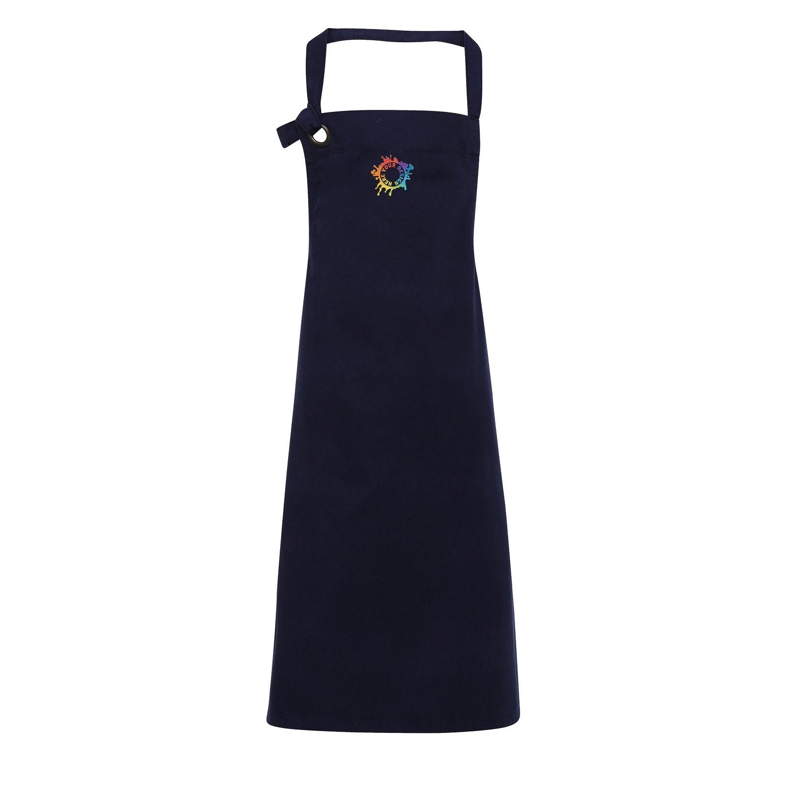 Artisan Collection by Reprime Unisex Calibre Heavy Cotton Canvas Bib Apron Embroidery - Mato & Hash