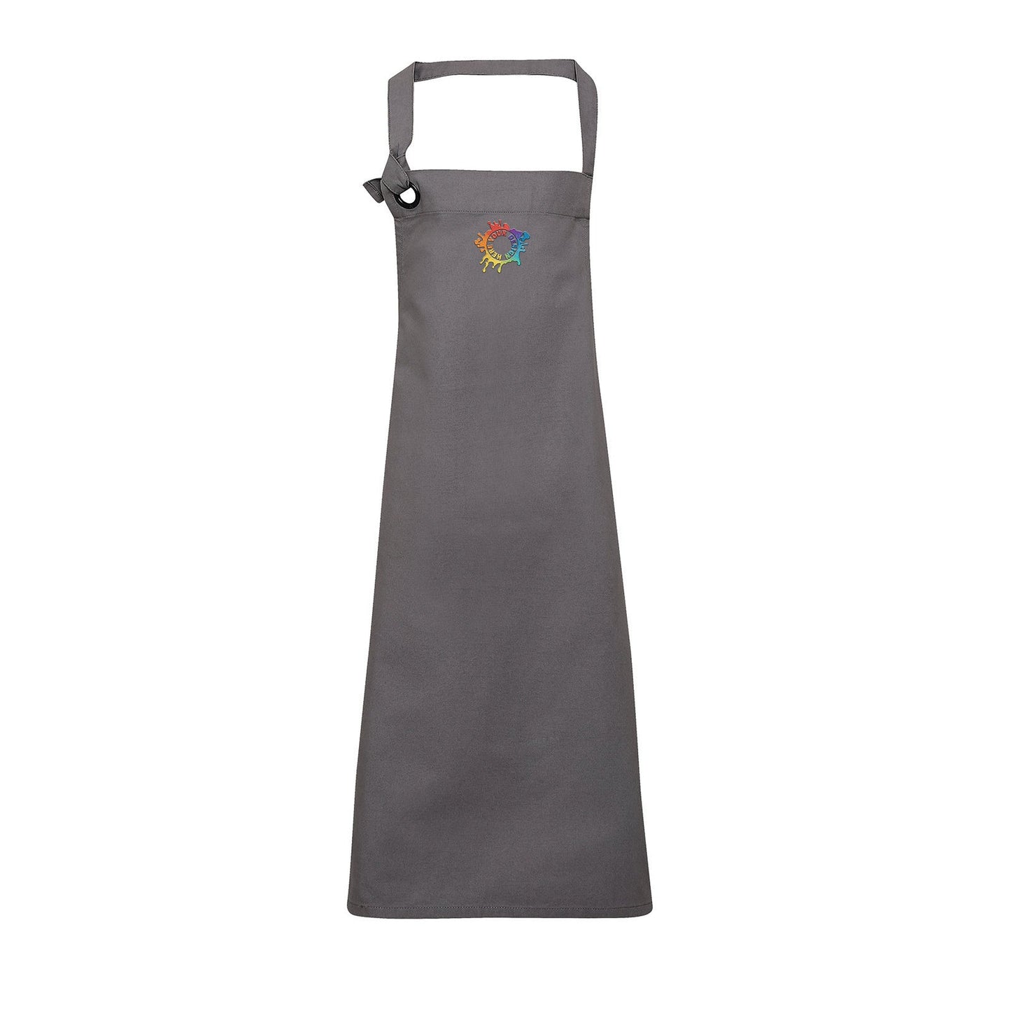 Artisan Collection by Reprime Unisex Calibre Heavy Cotton Canvas Bib Apron Embroidery - Mato & Hash
