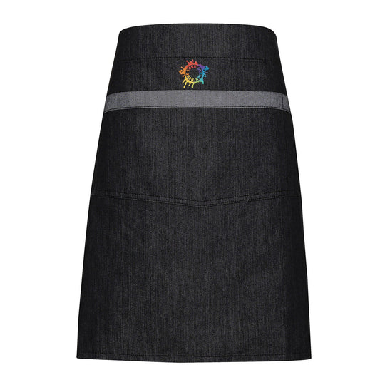 Artisan Collection by Reprime Unisex Domain Contrast Denim Waist Apron Embroidery - Mato & Hash