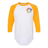 Augusta Sportswear Three-Quarter Raglan Sleeve Baseball Jersey Embroidery - Mato & Hash